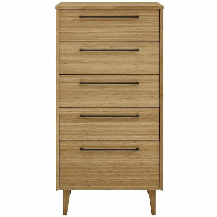 Greenington Sienna Solid Bamboo Five Drawer Chest