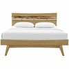 Greenington Azara Solid Bamboo Platform Bed, Caramelized/Tiger Accent