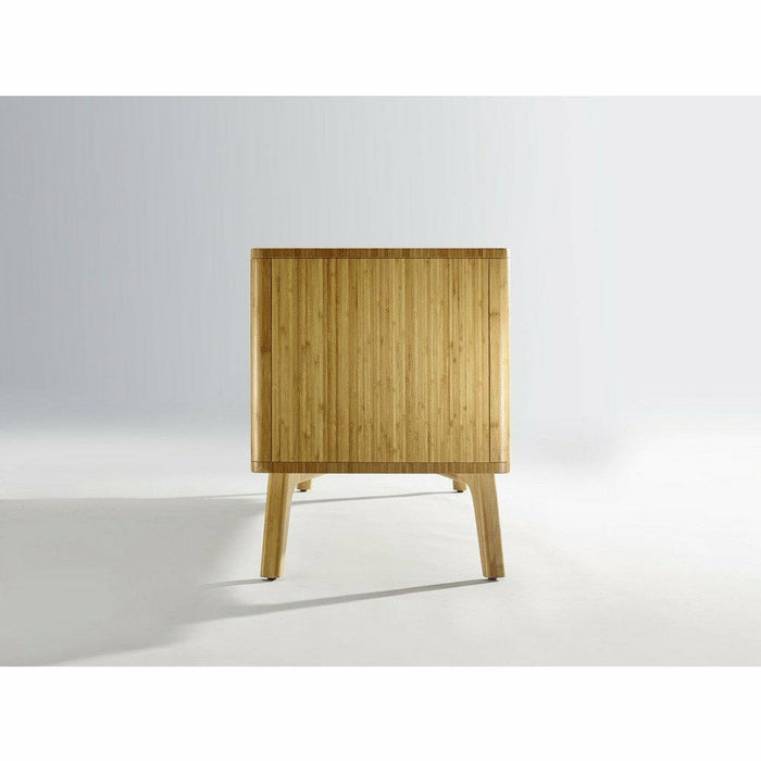 Greenington Azara Solid Bamboo Media Cabinet, Exotic Tiger