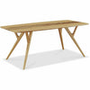 Greenington Azara Solid Bamboo Dining Table with Exotic Tiger