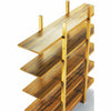 Greenington Magnolia Solid Bamboo Shelf, Caramelized