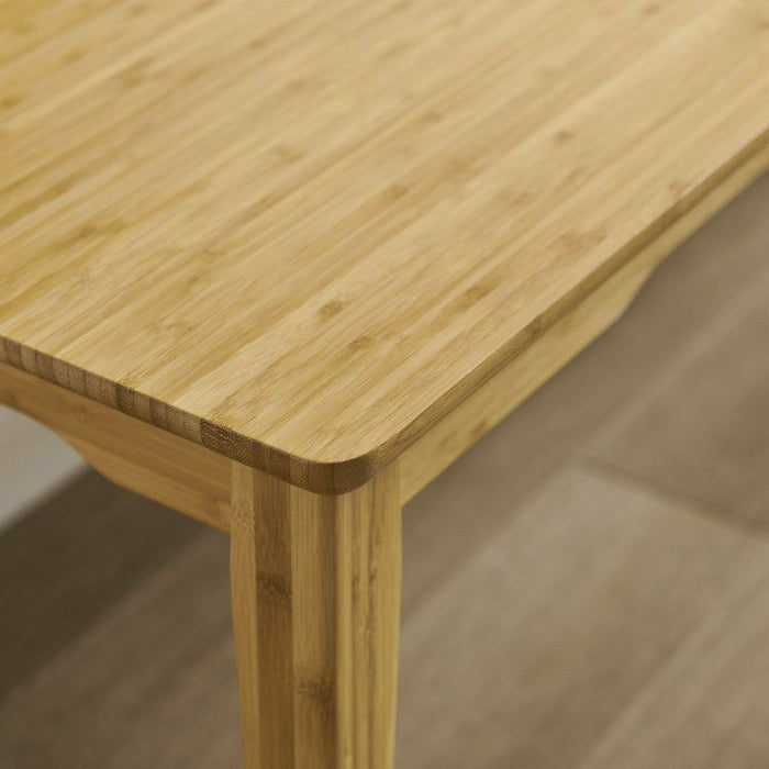 Greenington Currant Solid Bamboo Short Bench, Caramelized