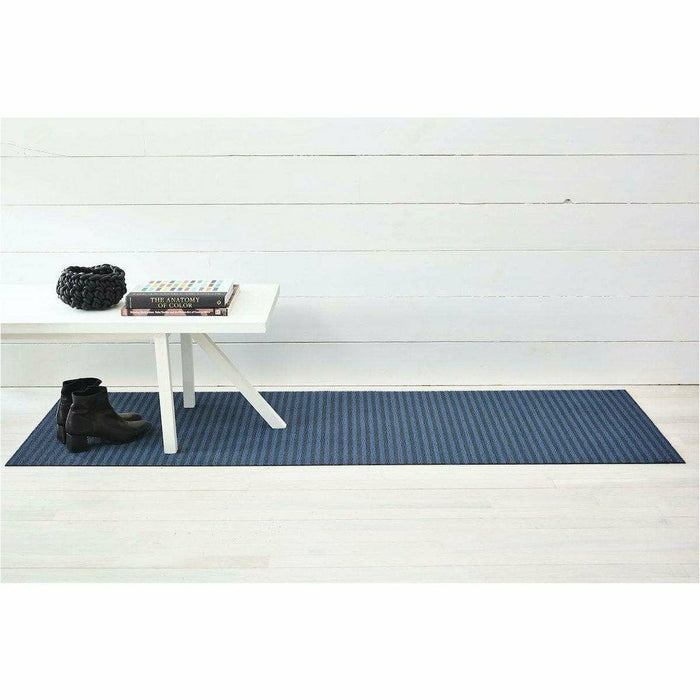 Chilewich Breton Stripe Shag Mat, Indoor/Outdoor