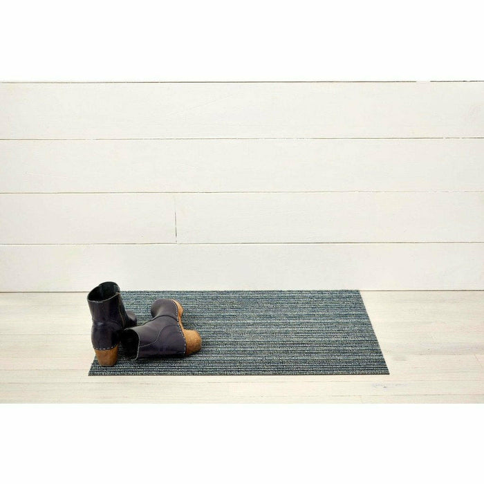 Chilewich Skinny Stripe Shag Mat, Indoor/Outdoor