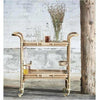 Sika-Design Originals Carlo Rattan Bar Cart, Antique, Indoor-Bar Carts-Sika Design-Antique-Heaven's Gate Home, LLC