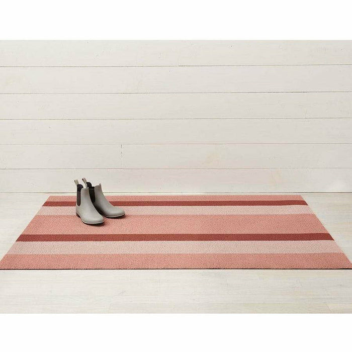 Chilewich Bold Stripe Shag Mat, Indoor/Outdoor