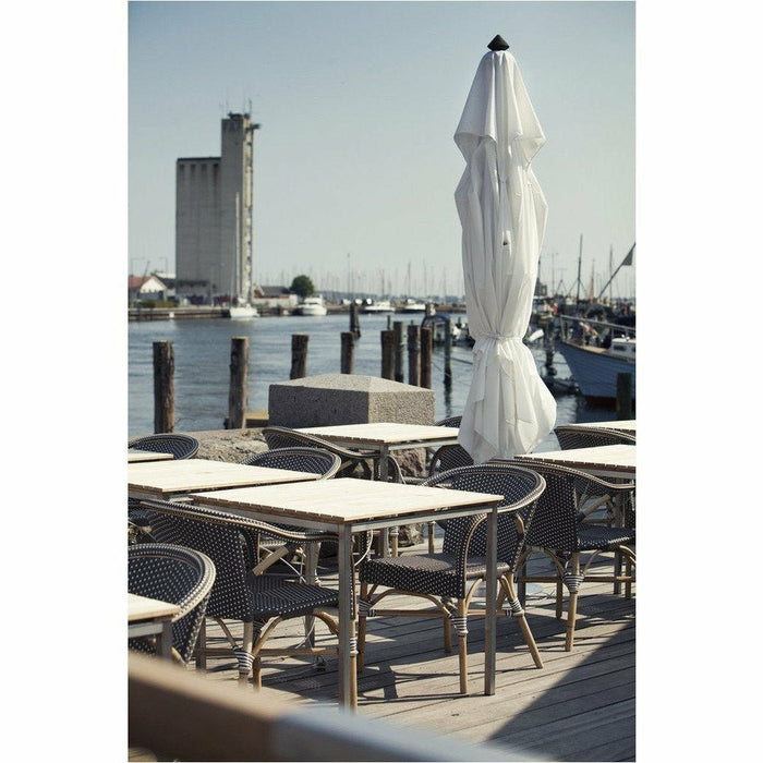 Sika-Design Affaire Madeleine Bistro Arm Chair, Stackable, Indoor/Covered Outdoor-Dining Chairs-Sika Design-Heaven's Gate Home, LLC