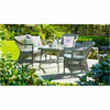 Sika-Design Georgia Garden Charlot 2-Seater w/ Cushion, Outdoor-Sofas-Sika Design-Antique-Polyester Snow White Cushion-Heaven's Gate Home, LLC