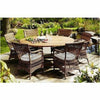 Sika-Design Teak George Round Dining Table, Outdoor-Dining Tables-Sika Design-Heaven's Gate Home, LLC