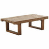 Sika-Design Teak Alexander Recycled Wood Coffee Table, Natural, Indoor-Coffee/Cocktail Tables-Sika Design-Heaven's Gate Home, LLC