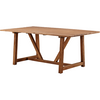 Sika-Design Teak Lucas Dining Table, Indoor-Dining Tables-Sika Design-Heaven's Gate Home, LLC