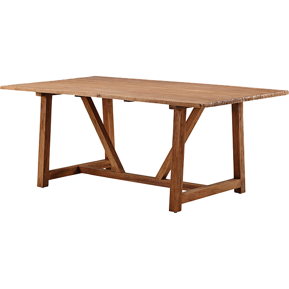 Sika-Design Teak Lucas Dining Table, Indoor-Dining Tables-Sika Design-Heaven's Gate Home, LLC