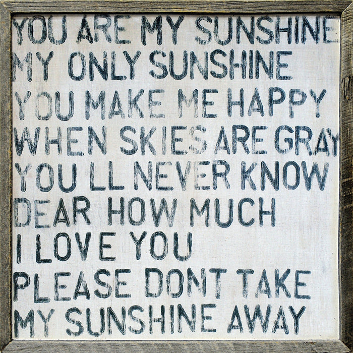 Sugarboo & Co. You Are My Sunshine Art Print