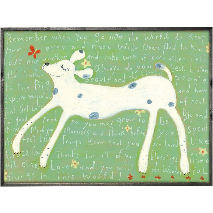 Sugarboo & Co. Girl Dog Art Print
