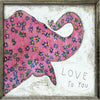 Sugarboo & Co. Pink Elephant Art Print