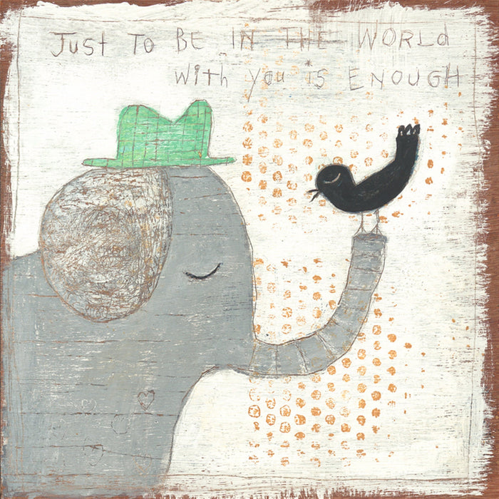 Sugarboo & Co. In the World With You Art Print