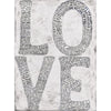 Sugarboo & Co. L-O-V-E in White, Art Print