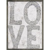 Sugarboo & Co. L-O-V-E in White, Art Print