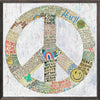 Sugarboo & Co. Choose Peace (White) Art Print
