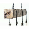 Carroll by Design The Cumberland, 5' Gray Chandelier-annieandel