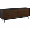 Greenington Park Avenue Solid Moso Bamboo 4 Drawer Dresser, Ruby