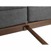 Greenington Park Avenue Solid Moso Bamboo Platform Bed with Fabric, Ruby