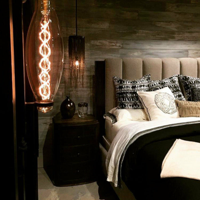 Carroll by Design The Row Large Brown Barnwood Sconce-annieandel