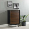 Greenington Park Avenue Solid Moso Bamboo 4 Drawer High Chest, Ruby
