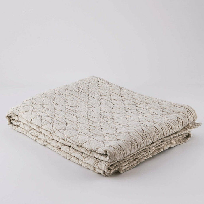 TL at Home Louisa Cotton Stonewashed Coverlet and/or Sham