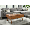Greenington Rhody Lift Top Bamboo Coffee Table, Amber