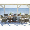 Sika-Design Georgia Garden Marie Dining Side Chair w/ Cushion, Outdoor-Dining Chairs-Sika Design-Antique-Polyester Snow White Cushion-Heaven's Gate Home, LLC