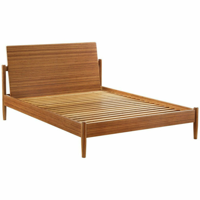 Greenington Monterey Solid Moso Bamboo Platform Bed, Amber