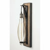 Carroll by Design The Row - Large Gray Barnwood Sconce-annieandel