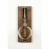 Carroll by Design The Row - Small Brown Barnwood Sconce-annieandel