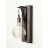 Carroll by Design The Row - Small Gray Barnwood Sconce-annieandel