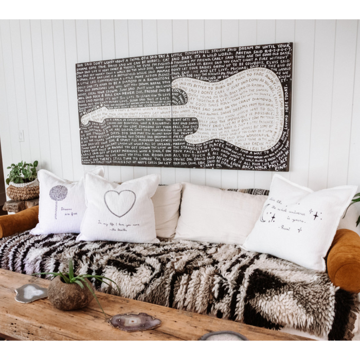 Sugarboo & Co. Legends Chartreuse, Black Background, Art Print