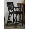 Sika-Design Originals Blues Wicker/Rattan Counter Stool, Indoor-Counter Stools-Sika Design-Black-Heaven's Gate Home, LLC
