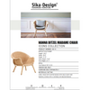 Sika-Design Icons Madame Chair w/ Cushion, Indoor-Lounge Chairs-Sika Design-Heaven's Gate Home, LLC