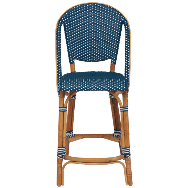 Sika-Design Affaire Sofie Rattan Counter Stool, Indoor/Covered Outdoor-Counter Stools-Sika Design-Heaven's Gate Home, LLC