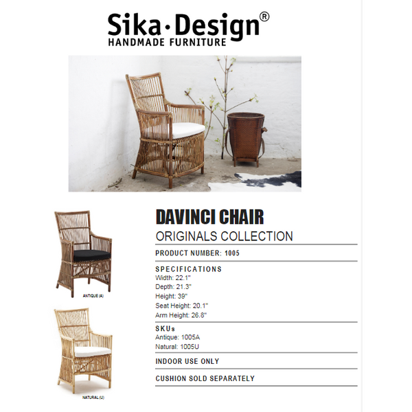 Sika-Design Originals Davinci Dining Chair w/ Cushion
