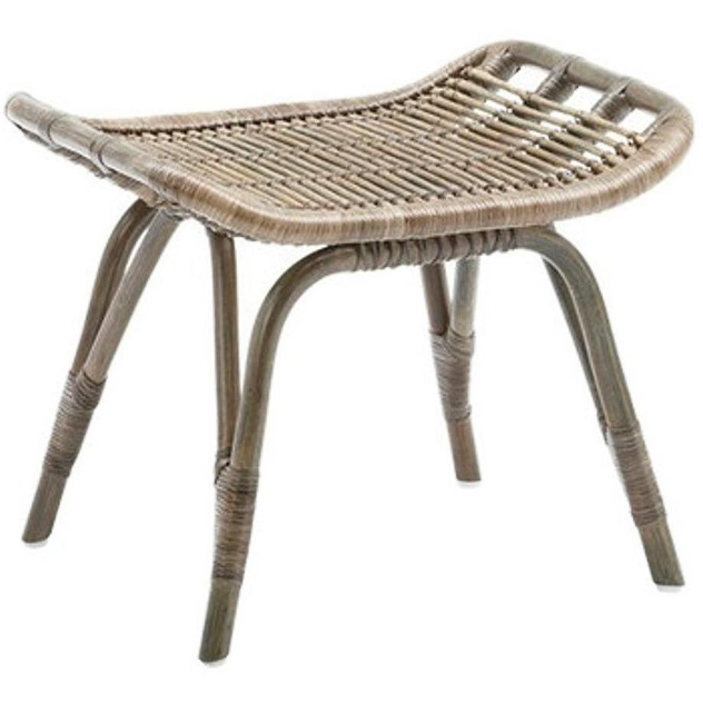 Sika-Design Originals Monet High Back Lounge Chair and/or Stool, Indoor-Lounge Chairs-Sika Design-Stool-Taupe-Heaven's Gate Home, LLC