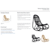 Sika-Design Icons Nanny Rocking Chair, Indoor-Rocking Chairs-Sika Design-Heaven's Gate Home, LLC