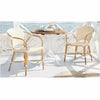 Sika-Design Affaire Sofie Valerie Rattan Stackable Dining Chair, Indoor/Covered Outdoor-Dining Chairs-Sika Design-Ivory-Heaven's Gate Home, LLC
