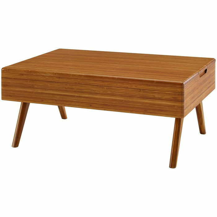 Greenington Rhody Lift Top Bamboo Coffee Table, Amber