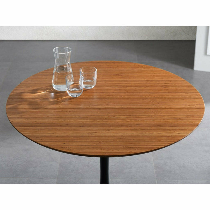 Greenington Soho 36" Moso Bamboo Round Table, Amber