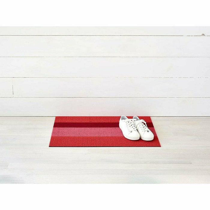 Chilewich Bold Stripe Shag Mat, Indoor/Outdoor