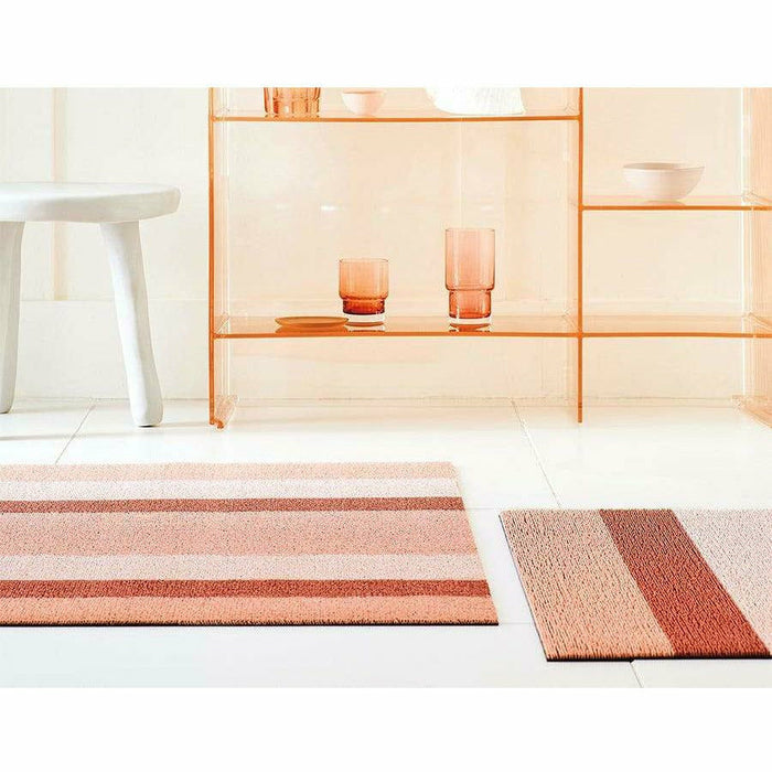 Chilewich Bold Stripe Shag Mat, Indoor/Outdoor