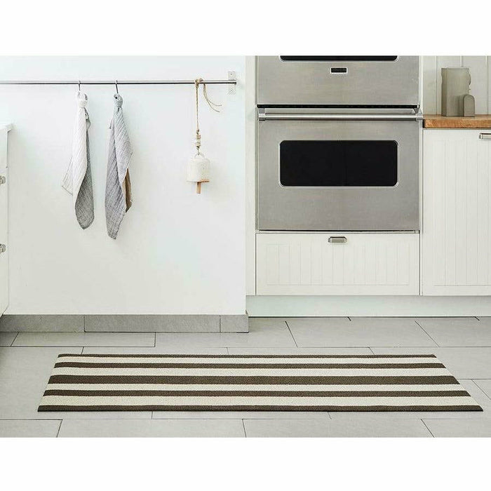 Chilewich Bold Stripe Shag Mat, Indoor/Outdoor
