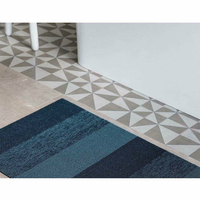 Chilewich Marbled Stripe Shag Mat, Indoor/Outdoor