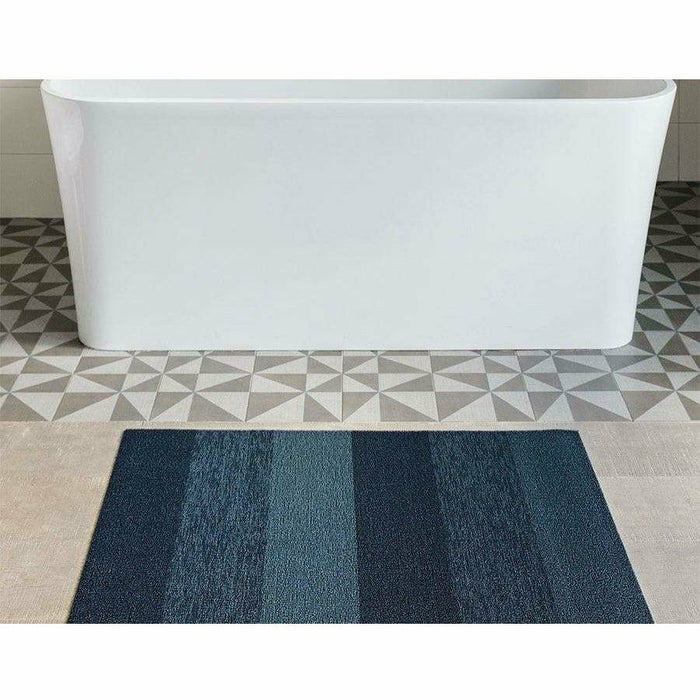 Chilewich Marbled Stripe Shag Mat, Indoor/Outdoor